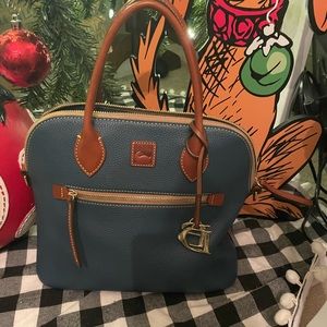 Dooney and Bourke Pebble grain large domed satchel